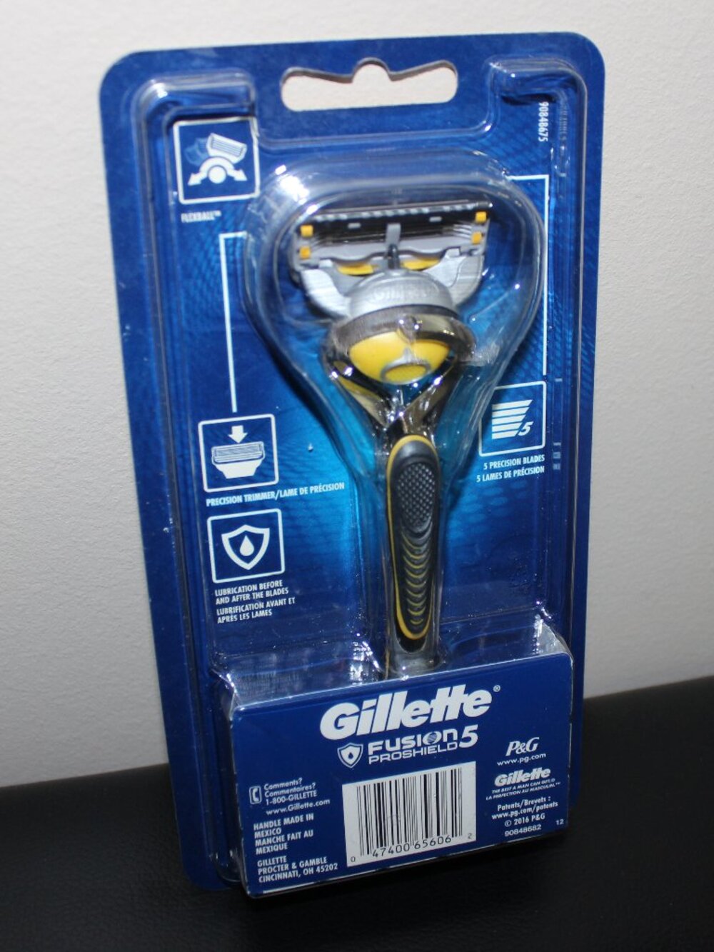 3/88❤️2016 Gillette Fusion 5 ProShield 1 Razor 1 Blade With Flexball Technology